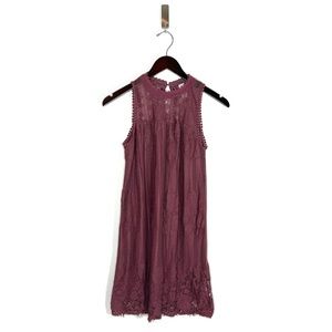 Mauve Lace Dress